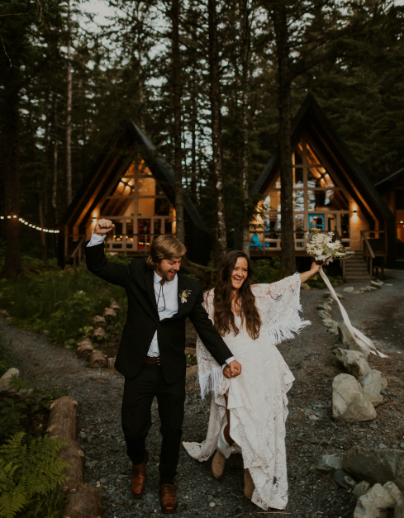 … and to cool AF cabins where s’mores and a campfire awaits