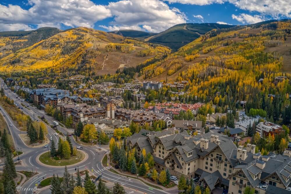 Vail colorado during fall