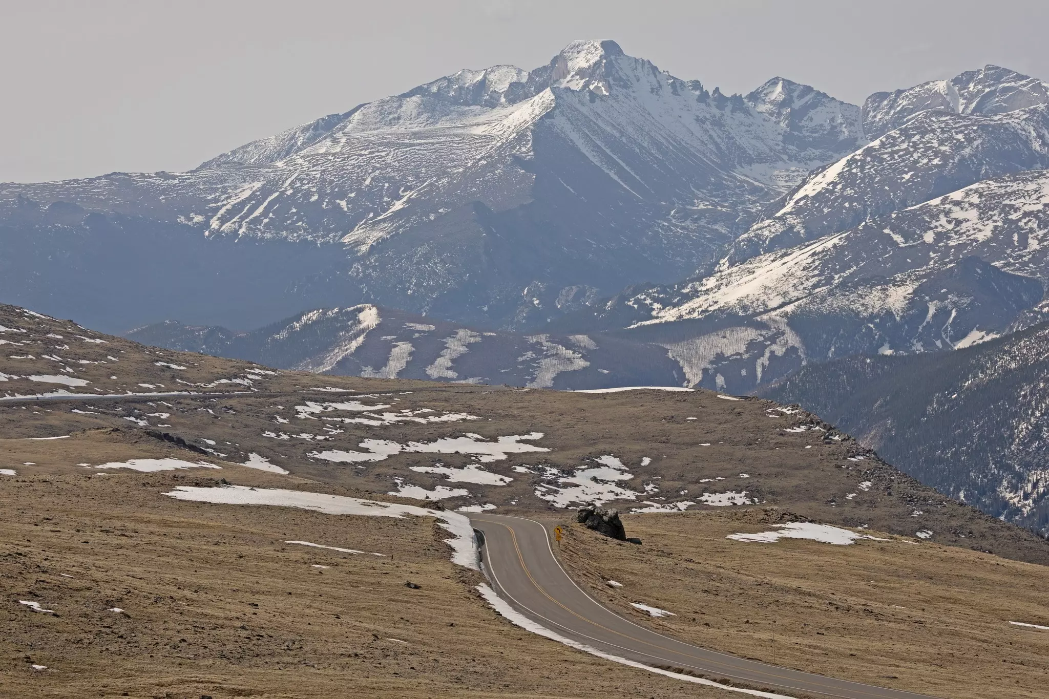 trail ridge road in rmnp